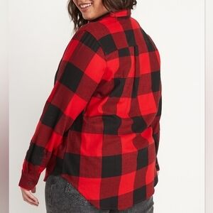 Old Navy The Classic Shirt Plaid Size 3x New Without Tags